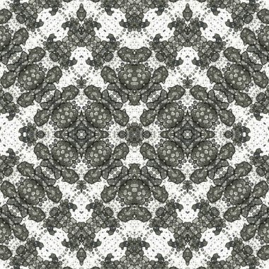 Kusursuz simetrik desen. Kusursuz bir doku. Soyut arkaplan