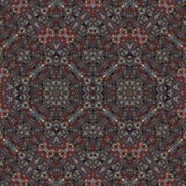 Kusursuz simetrik desen. Kusursuz bir doku. Soyut arkaplan