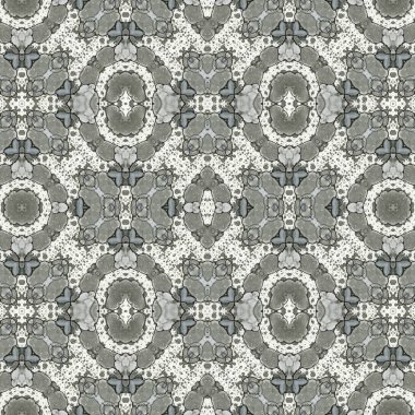 Kusursuz simetrik desen. Kusursuz bir doku. Soyut arkaplan