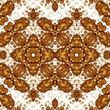 Kusursuz simetrik desen. Kusursuz bir doku. Soyut arkaplan