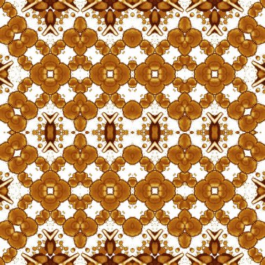 Kusursuz simetrik desen. Kusursuz bir doku. Soyut arkaplan