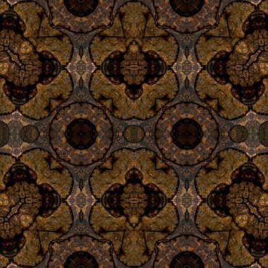 Kusursuz simetrik desen. Kusursuz bir doku. Soyut arkaplan