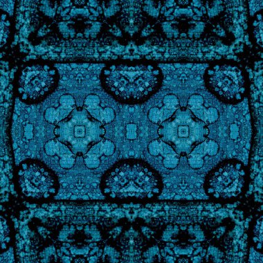 Kusursuz simetrik desen. Kusursuz bir doku. Soyut arkaplan