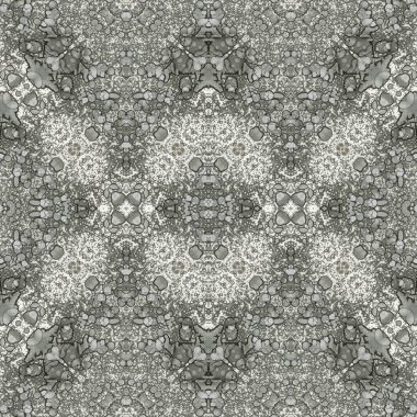 Kusursuz simetrik desen. Kusursuz bir doku. Soyut arkaplan