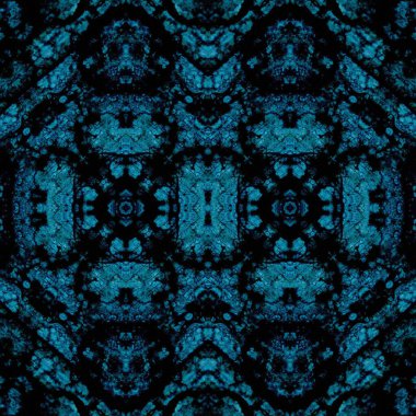 Kusursuz simetrik desen. Kusursuz bir doku. Soyut arkaplan