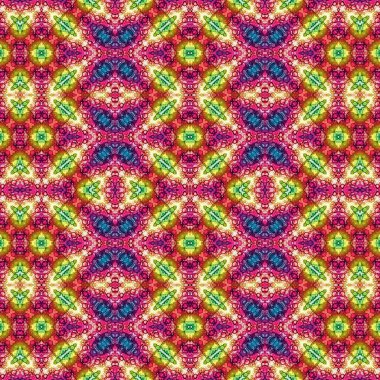 Kusursuz simetrik desen. Kusursuz bir doku. Soyut arkaplan