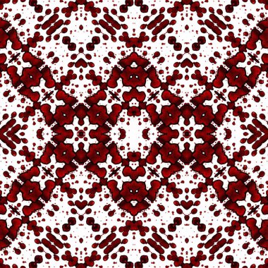 Kusursuz simetrik desen. Kusursuz bir doku. Soyut arkaplan