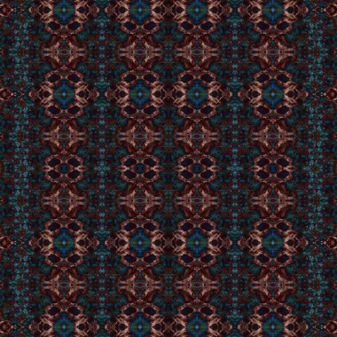 Kusursuz simetrik desen. Kusursuz bir doku. Soyut arkaplan