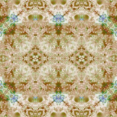 Kusursuz simetrik desen. Kusursuz bir doku. Soyut arkaplan