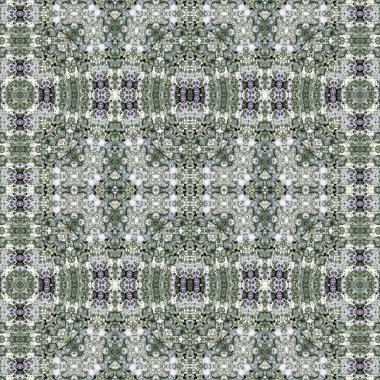 Kusursuz simetrik desen. Kusursuz bir doku. Soyut arkaplan