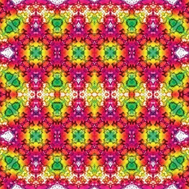 Kusursuz simetrik desen. Kusursuz bir doku. Soyut arkaplan