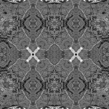 Kusursuz simetrik desen. Kusursuz bir doku. Soyut arkaplan