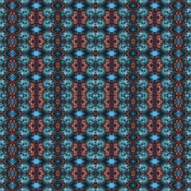 Kusursuz simetrik desen. Kusursuz bir doku. Soyut arkaplan