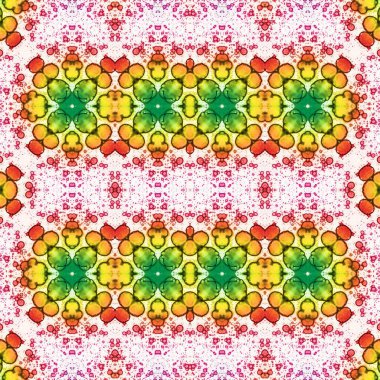 Kusursuz simetrik desen. Kusursuz bir doku. Soyut arkaplan