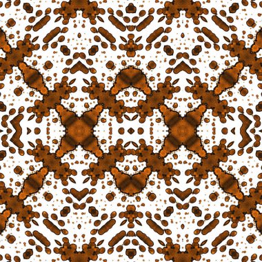 Kusursuz simetrik desen. Kusursuz bir doku. Soyut arkaplan