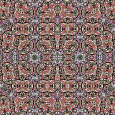 Kusursuz simetrik desen. Kusursuz bir doku. Soyut arkaplan