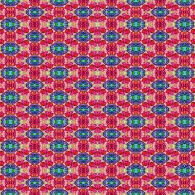 Kusursuz simetrik desen. Kusursuz bir doku. Soyut arkaplan