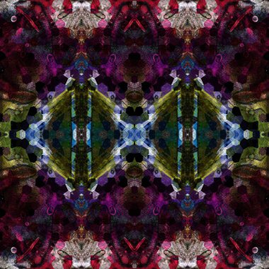 Kusursuz simetrik desen. Kusursuz bir doku. Soyut arkaplan