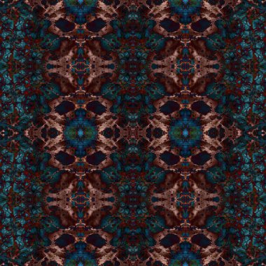 Kusursuz simetrik desen. Kusursuz bir doku. Soyut arkaplan