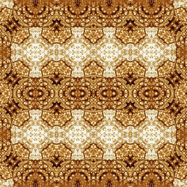 Kusursuz simetrik desen. Kusursuz bir doku. Soyut arkaplan