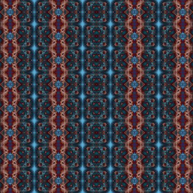 Kusursuz simetrik desen. Kusursuz bir doku. Soyut arkaplan