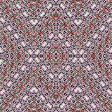 Kusursuz simetrik desen. Kusursuz bir doku. Soyut arkaplan