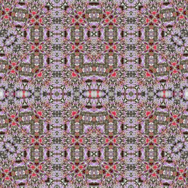 Kusursuz simetrik desen. Kusursuz bir doku. Soyut arkaplan