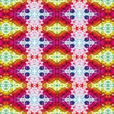 Kusursuz simetrik desen. Kusursuz bir doku. Soyut arkaplan