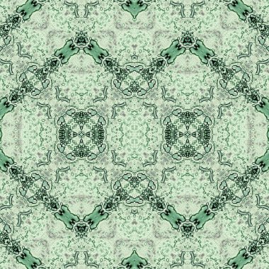 Kusursuz simetrik desen. Kusursuz bir doku. Soyut arkaplan