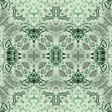 Kusursuz simetrik desen. Kusursuz bir doku. Soyut arkaplan