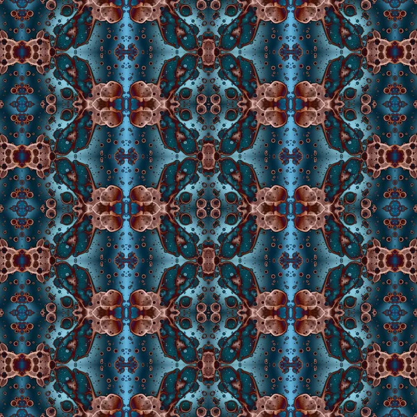 Kusursuz simetrik desen. Kusursuz bir doku. Soyut arkaplan