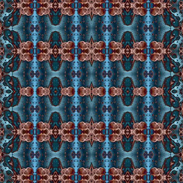 Kusursuz simetrik desen. Kusursuz bir doku. Soyut arkaplan