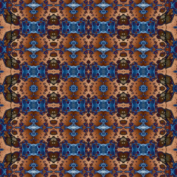 Kusursuz simetrik desen. Kusursuz bir doku. Soyut arkaplan