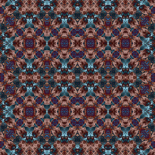 Kusursuz simetrik desen. Kusursuz bir doku. Soyut arkaplan