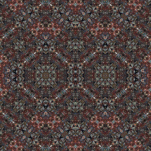 Kusursuz simetrik desen. Kusursuz bir doku. Soyut arkaplan