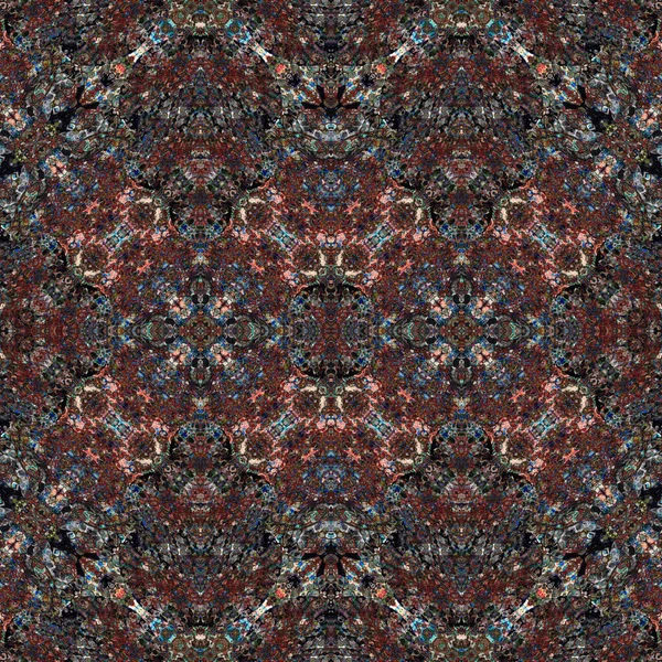 Kusursuz simetrik desen. Kusursuz bir doku. Soyut arkaplan