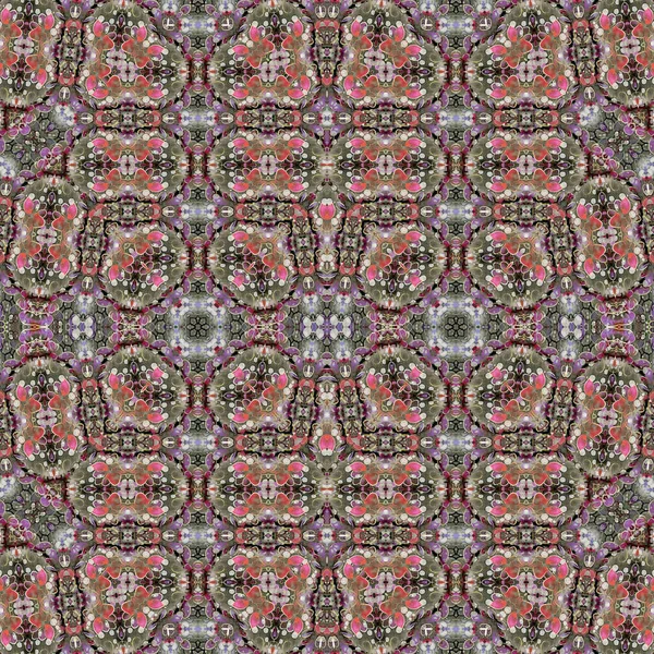 Kusursuz simetrik desen. Kusursuz bir doku. Soyut arkaplan