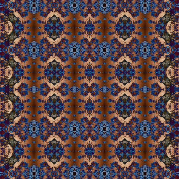 Kusursuz simetrik desen. Kusursuz bir doku. Soyut arkaplan