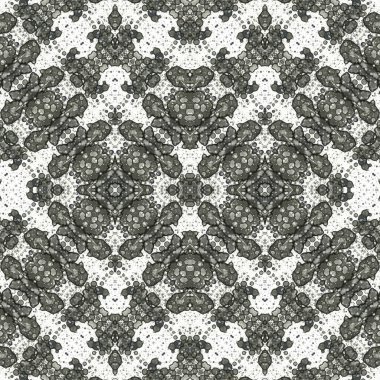 Kusursuz simetrik desen. Kusursuz bir doku. Soyut arkaplan