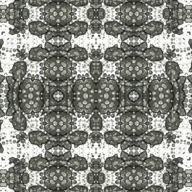 Kusursuz simetrik desen. Kusursuz bir doku. Soyut arkaplan