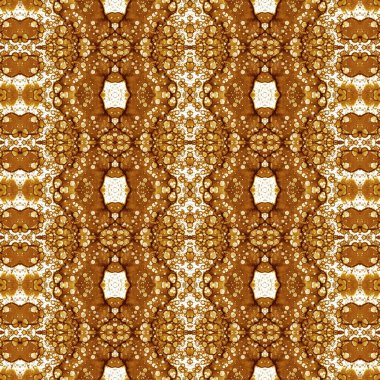 Kusursuz simetrik desen. Kusursuz bir doku. Soyut arkaplan