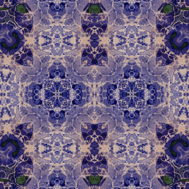 Kusursuz simetrik desen. Kusursuz bir doku. Soyut arkaplan