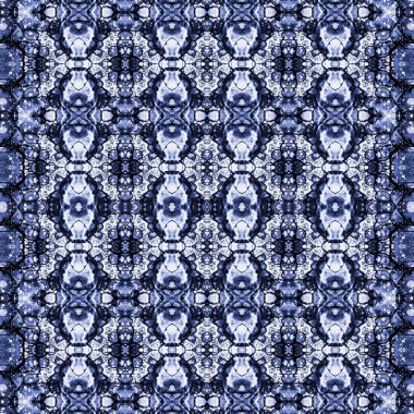 Kusursuz simetrik desen. Kusursuz bir doku. Soyut arkaplan