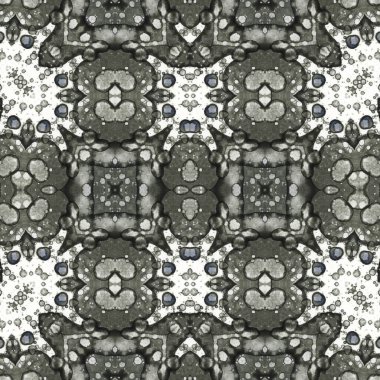 Kusursuz simetrik desen. Kusursuz bir doku. Soyut arkaplan