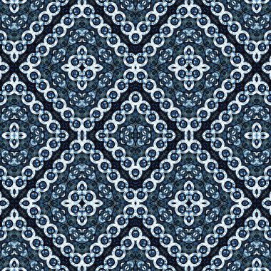 Kusursuz simetrik desen. Kusursuz bir doku. Soyut arkaplan