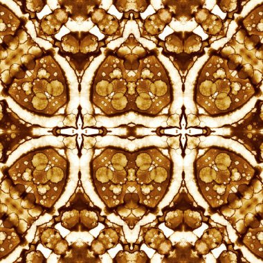 Kusursuz simetrik desen. Kusursuz bir doku. Soyut arkaplan