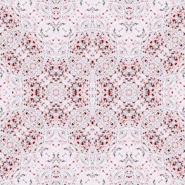 Kusursuz simetrik desen. Kusursuz bir doku. Soyut arkaplan