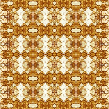 Kusursuz simetrik desen. Kusursuz bir doku. Soyut arkaplan