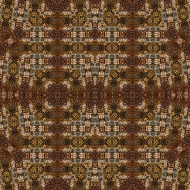 Kusursuz simetrik desen. Kusursuz bir doku. Soyut arkaplan