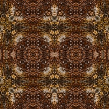 Kusursuz simetrik desen. Kusursuz bir doku. Soyut arkaplan